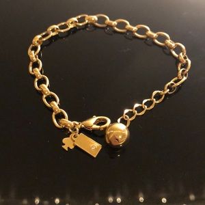 Kate spade gold charm bracelet